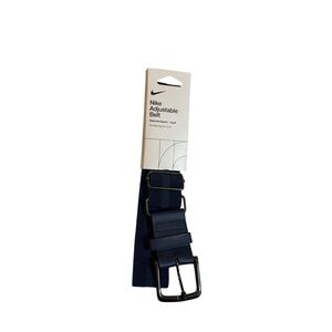 New Nike | adjustable belt navy diamond sports youth 20” - 34”
